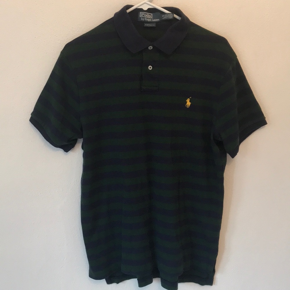 Green & Navy Polo by Ralph Lauren
